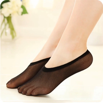 Недорогие невидимые носки для взрослых, шелковые носки для взрослых, женские носки